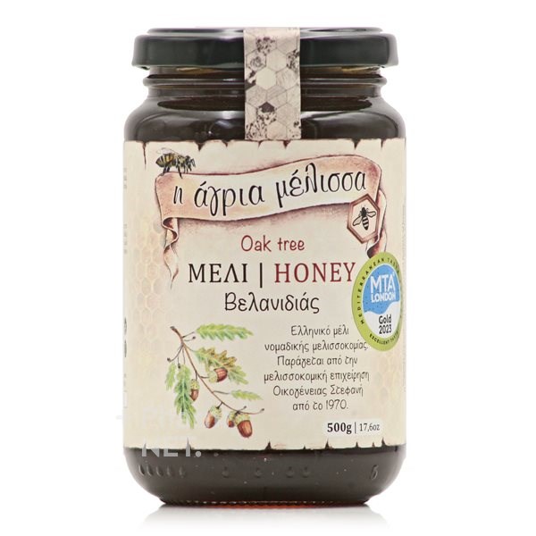 Μέλι Βελανιδιάς Νομαδικής Μελισσοκομίας 500ml