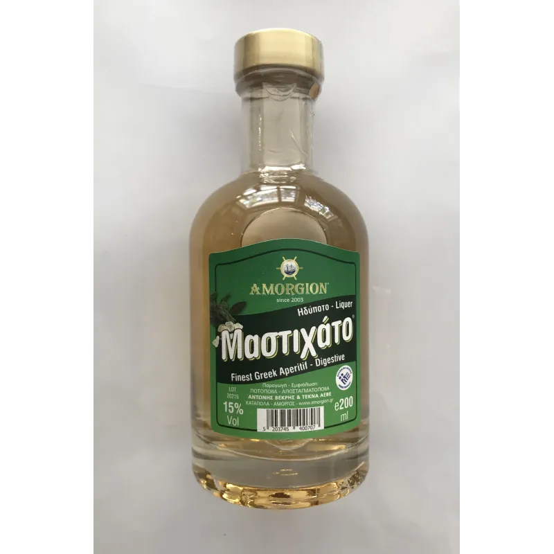 Μαστιχάτο Αμόργιον 200ml | Βραβευμένο Λικέρ Αμοργού