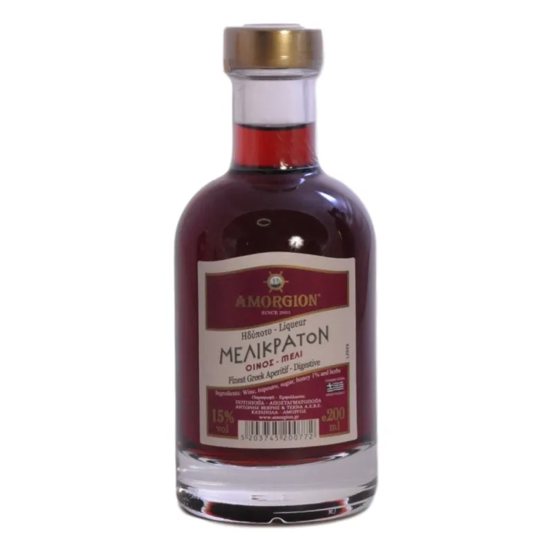 Οινόμελο Μελίκρατον Αμόργιον 200ml | Βραβευμένο Ποτό Αμοργού