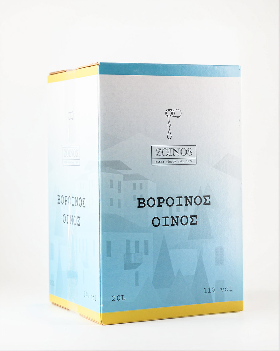 Κρασί Ροζέ Ιωαννίνων "Ζίτσα" Χύμα 1lt